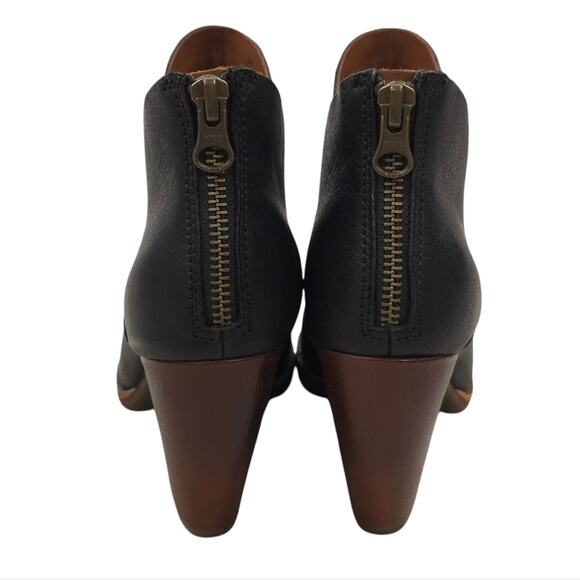 Kork-Ease Castaneda Boots Leather Heeled Ankle Booties Minimalist Fall - Picture 5 of 11